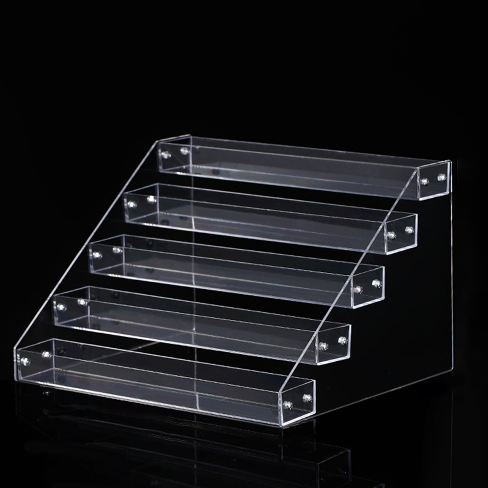 Perfume Villa Fragrance - 다층 아크릴 스토리지 스탠드 선반 사다리