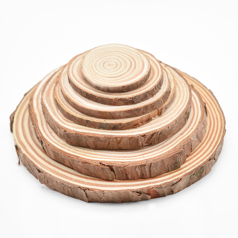 3-12cm 두꺼운 천연 소나무 라운드 미완성 된 나무 - Oud Wood Chip 리뷰 및 가격