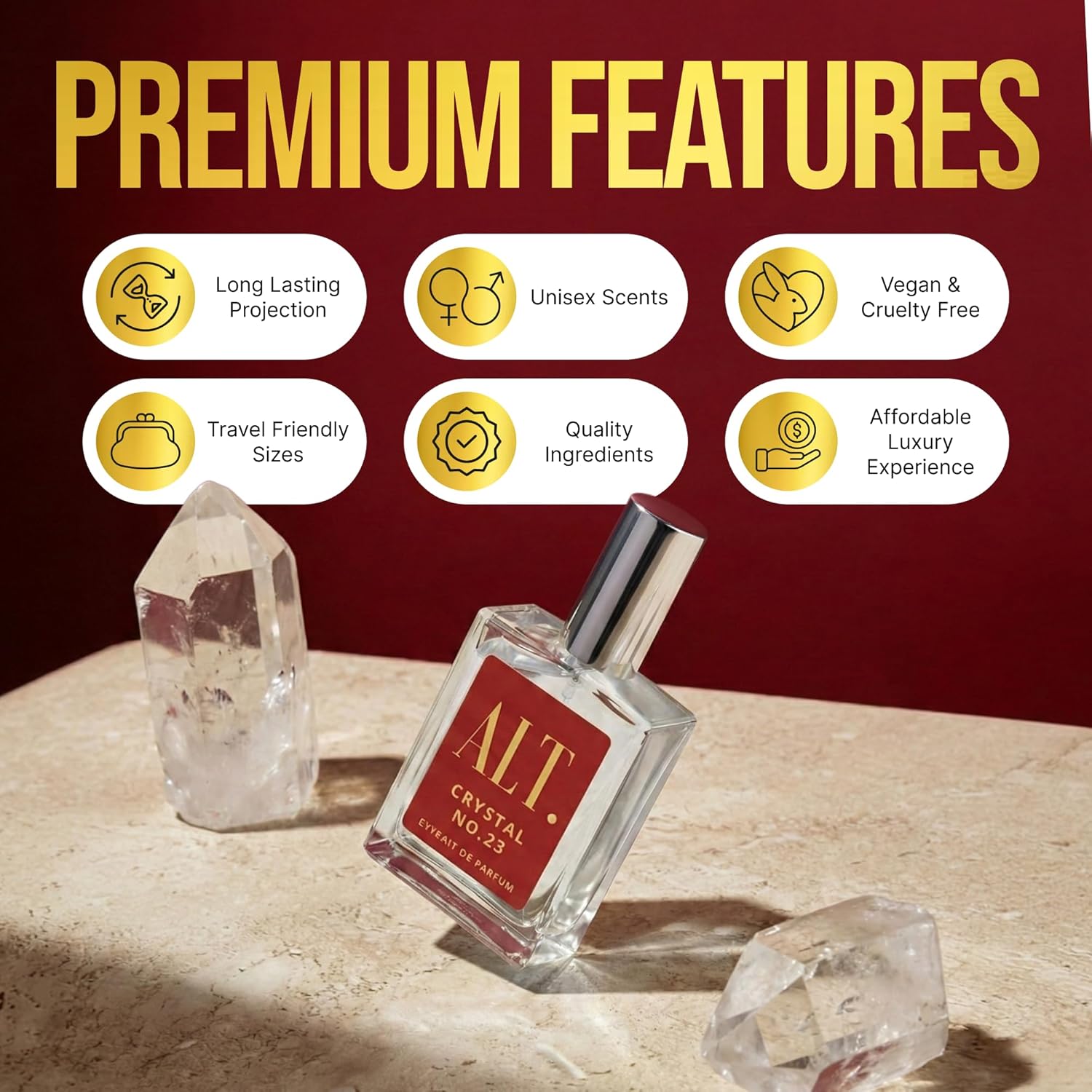 ALT. 향수 크리스탈 넘버 23 – 바크에서 영감을  - Perfume Fragrance For Women 리뷰 및 가격
