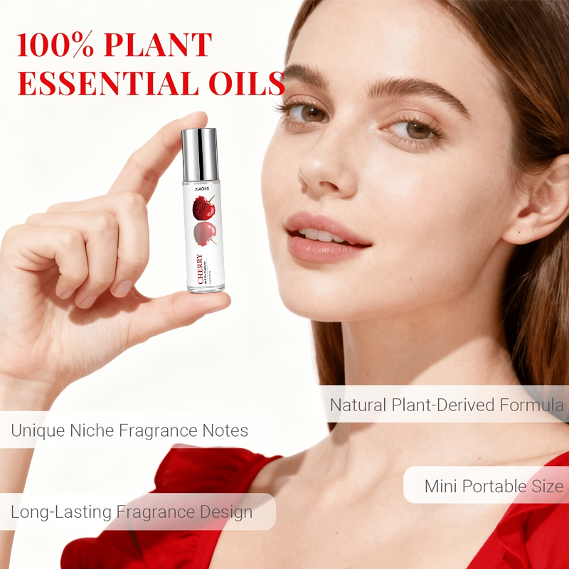 여성용 체리향 롤온 향수, 매력적인 꽃과 과일 향과 달 - Unique Perfume Fragrance 리뷰 및 가격