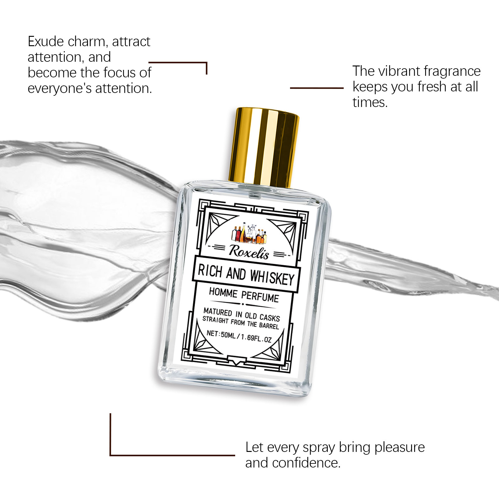 록셀리스 50ml 참 위스키 남성 향수 구롱 향기 우아 - Perfume In Fragrance 리뷰 및 가격